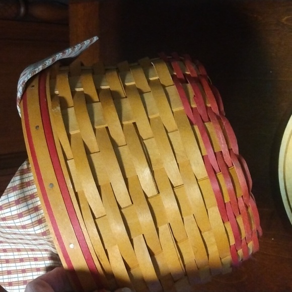 Vintage 1999 Longaberger Homestead Basket 10" Diameter - Picture 6 of 7
